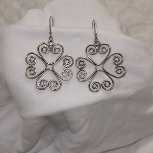 Sterling silver earrings